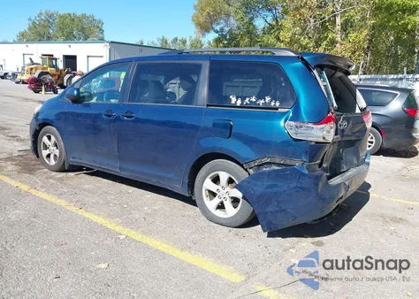 2011 Toyota Sienna Le из США, поврежденный, VIN 5TDKK3DC9BS152691